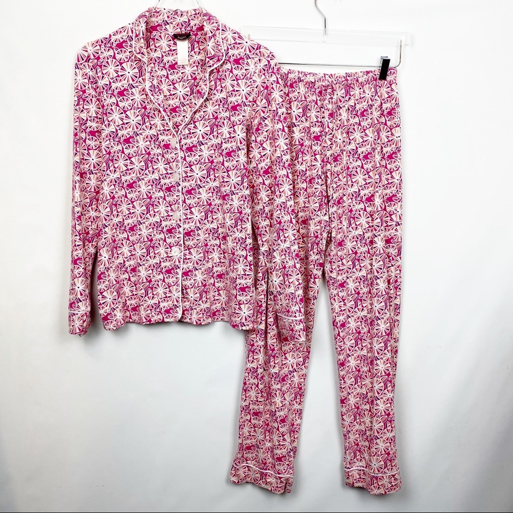 Bedhead For Neiman Marcus Pink Cotton Pajama Set